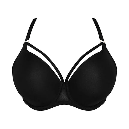 Prima Donna Twist unterlegter BH Herzform Sheary schwarz