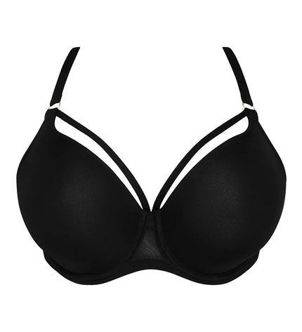 Prima Donna Twist unterlegter BH Herzform Sheary schwarz