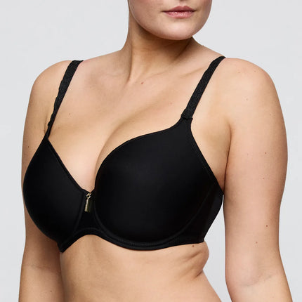 Prima Donna Twist unterlegter BH mit Bügel Herzform Twixie schwarz