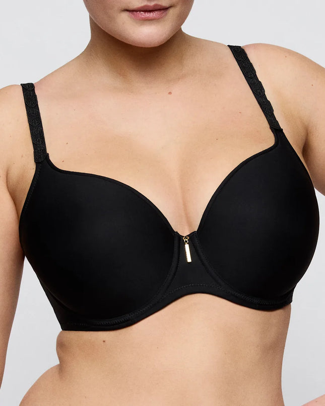 Prima Donna Twist unterlegter BH mit Bügel Herzform Twixie schwarz
