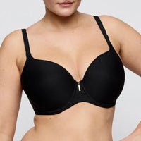 Prima Donna Twist unterlegter BH mit Bügel Herzform Twixie schwarz
