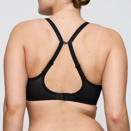 Prima Donna Twist unterlegter BH mit Bügel Herzform Twixie schwarz