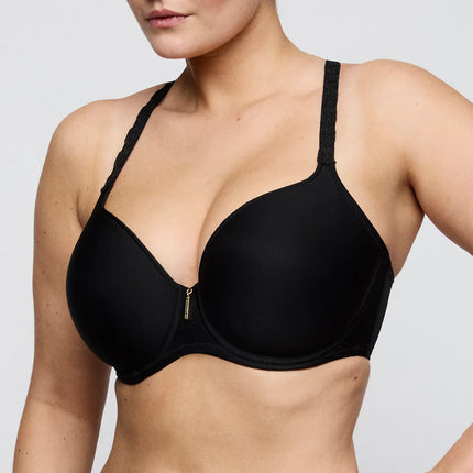 Prima Donna Twist unterlegter BH mit Bügel Herzform Twixie schwarz