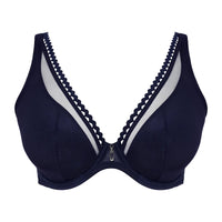 Prima Donna Twist halb unterlegter BH Tiefdekoll. Wowgirl evening blue