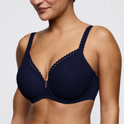 Prima Donna Twist unterlegter BH Herzform Wowgirl evening blue