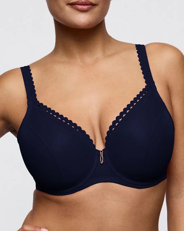 Prima Donna Twist unterlegter BH Herzform Wowgirl evening blue