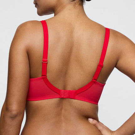 Prima Donna Twist unterlegter BH Herzform Wowgirl true red