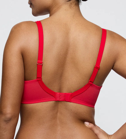 Prima Donna Twist unterlegter BH Herzform Wowgirl true red