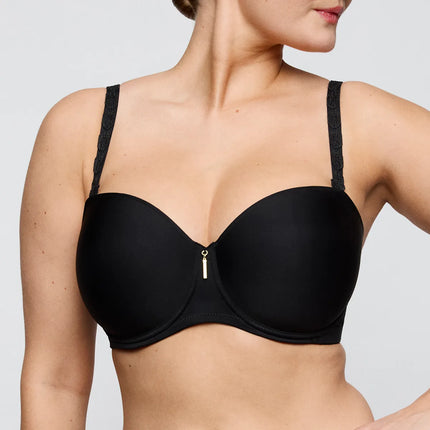 Prima Donna Twist unterlegter BH mit Bügel Twixie schwarz