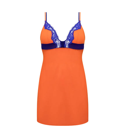 Sarda Nachtkleid Bremer orange shock