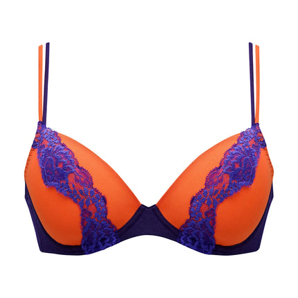 Sarda unterlegter BH Tiefdekoll. Bremer orange shock