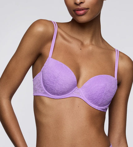 Sarda Unterlegter BH Tiefdekoll Cid lavender cream