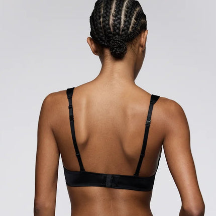 Sarda unterlegtes Bralette ohne Bügel Mayela schwarz
