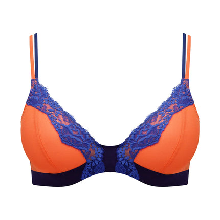 Sarda Bügel BH ohne Polsterung Bremer orange shock