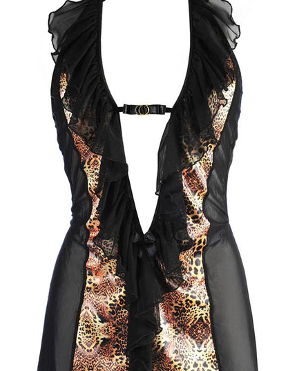 Axami Negligée Peek-a-Boo Leopard