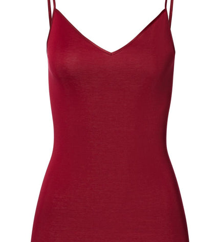 Hanro Spaghetti Top Cotton Seamless