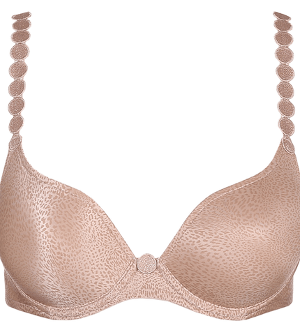 75 A /  Marie Jo Tom - Unterlegter BH Herzform patine