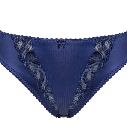 Ulla Slip Carmen saphir blau