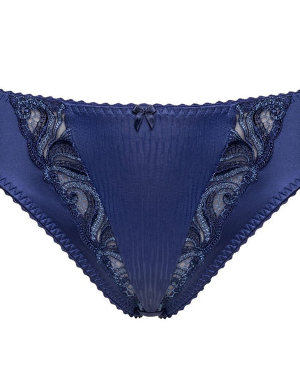 Ulla Slip Carmen saphir blau