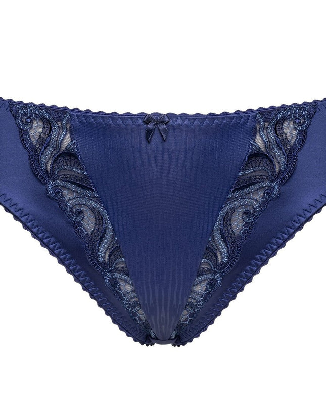 Ulla Slip Carmen saphir blau