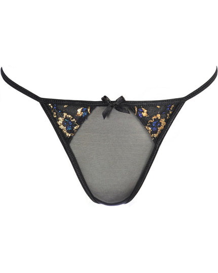 Axami schimmerndes Negligée mit Bügel ohne polsterung