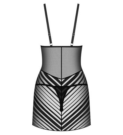 Obsessive Negligee Lune Bellis schwarz