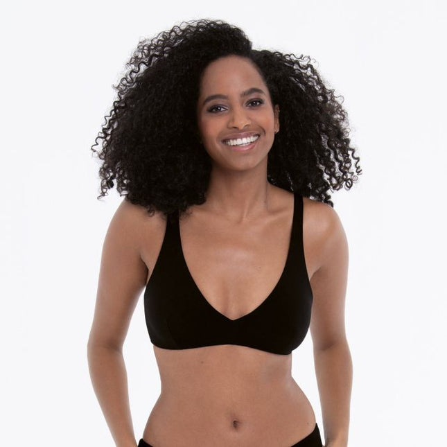 Rosa Faia Mix & Match Pure Bikini Top schwarz