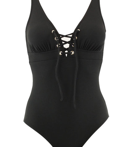 Janine Robin Badeanzug Einteiler Allure schwarz