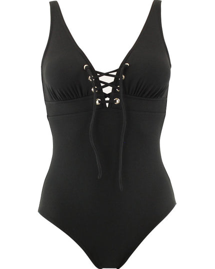 Janine Robin Badeanzug Einteiler Allure schwarz