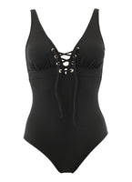 Janine Robin Badeanzug Einteiler Allure schwarz