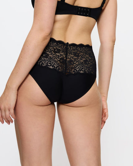 Triumph Maxi-Slip Amourette schwarz