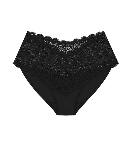 Triumph Maxi-Slip Amourette schwarz