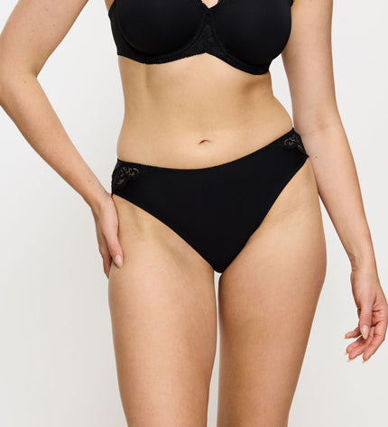 Triumph Tai-Slip Amourette schwarz