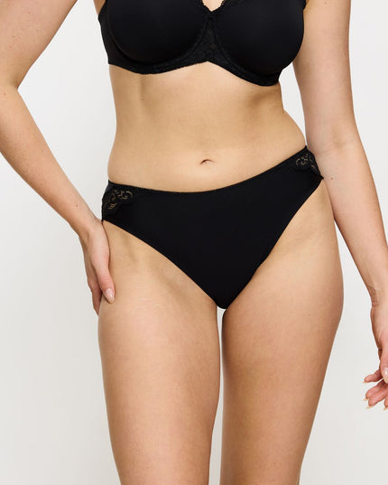 Triumph Tai-Slip Amourette schwarz