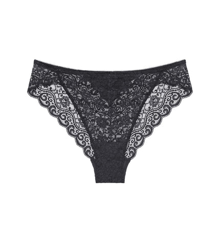 Triumph Highleg-Tai Slip Amourette schwarz