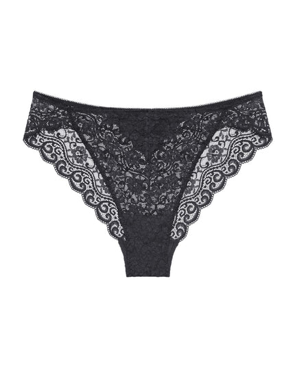 Triumph Highleg-Tai Slip Amourette schwarz