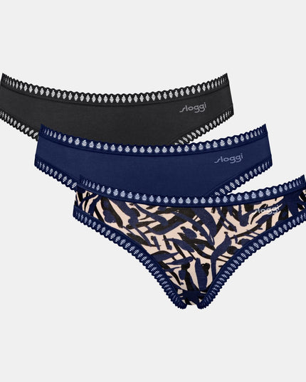 Sloggi Mini Slip 3er Pack Go Crush