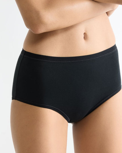 Sloggi Highwaist-Slip Go Daily Cotton schwarz