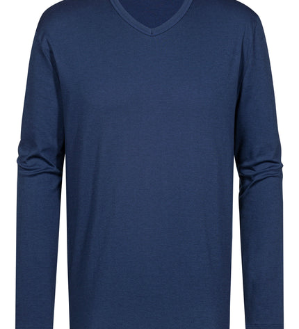 Mey Men Pyjama Oberteil langarm Solid Night