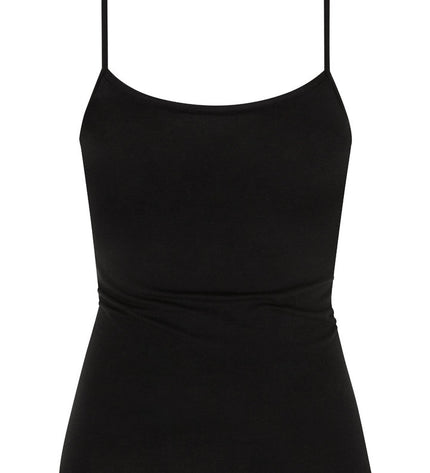 Mey Spaghetti Top Superfine Organic schwarz