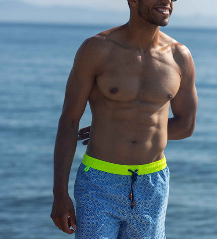 Gili's Swim Herren Badehose TRAWANGAN Sunny Sintra