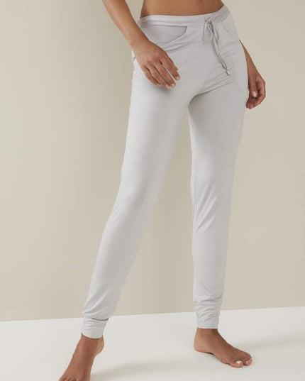 Zimmerli lange Hose silber-blau